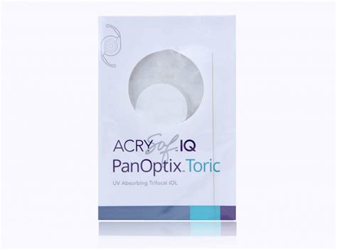 Alcon Introduces AcrySof IQ PanOptix Trifocal IOL In The OFF