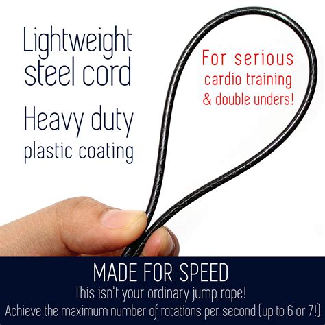 Jump Rope Best For Speed Jumping Double Unders Wod Mma Boxing Skipping Workout Fitness