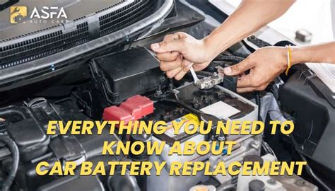 Car Battery Replacement 101 What You Need To Know