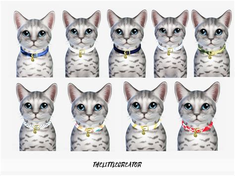 The Sims Resource Cat Collars