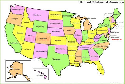 Usa State Abbreviations Map Free Printable Us Map With State