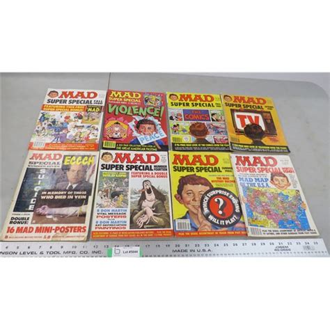 8 Mad Magazine Comics Bodnarus Auctioneering