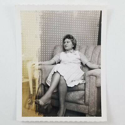 Vintage Abstract Polaroid Photo Woman Sitting On Chair Smoking Various Patterns Ebay