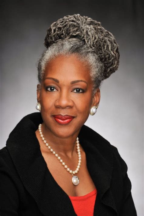 Grey Hair African American Woman Related To African