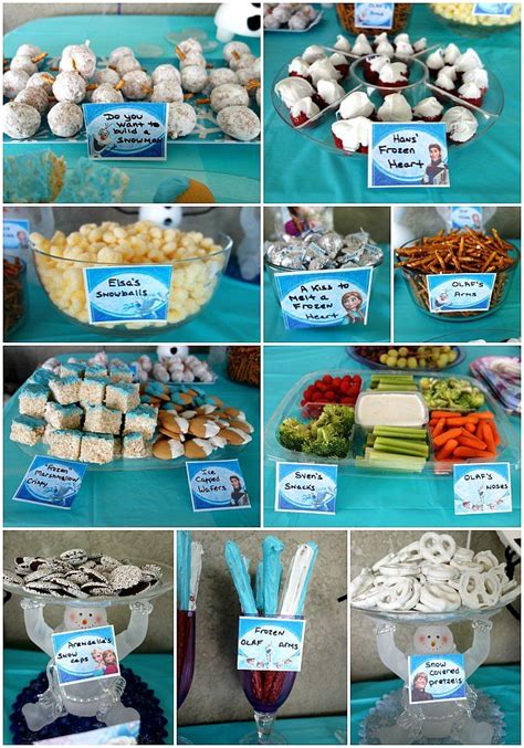 Frozen Birthday Party Decorations Food Games And More