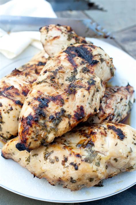 Grilled Cilantro Lime Chicken Served From Scratch