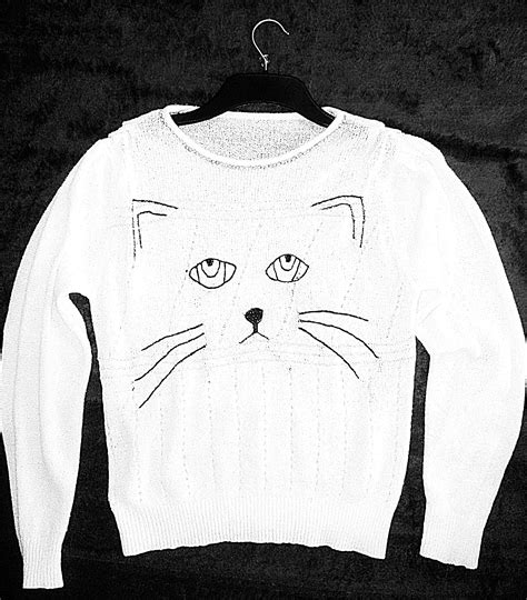 Cat Sweater Cat Sweaters Womens Fashion Graphic Sweatshirt Cats