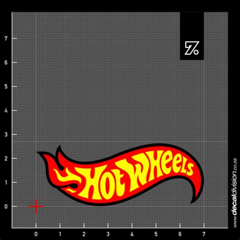 Hot Wheels Decal Templates