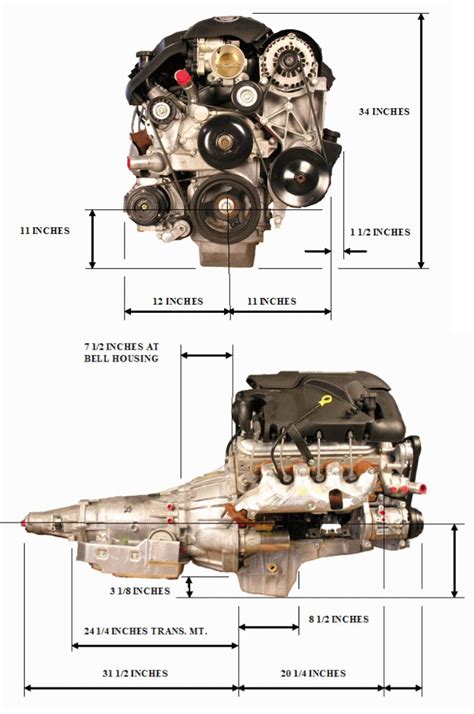 Engine Dimensions — Bd Turnkey Engines Llc