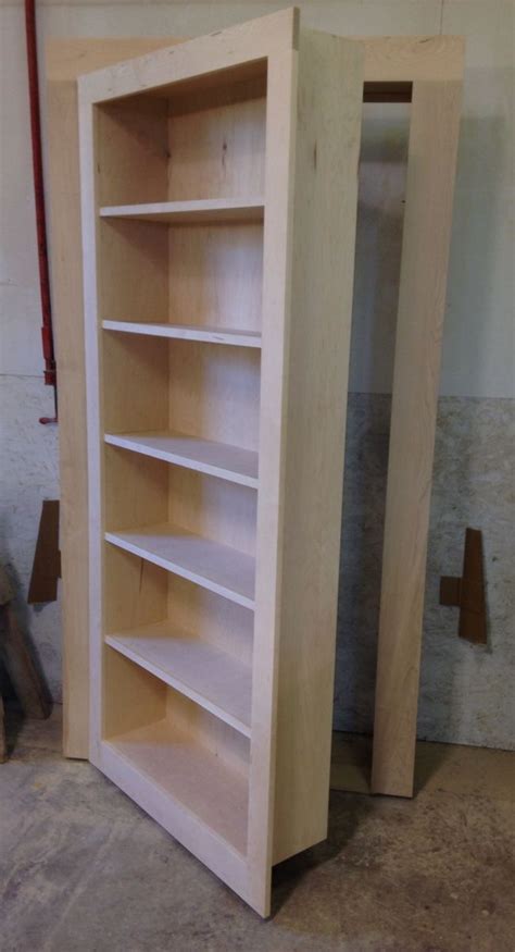 Handmade Secret Bookcase Door By Customcraft Homes And Millwork