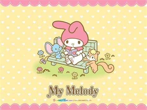 My Melody Wallpaper My Melody Wallpaper 7789581 Fanpop