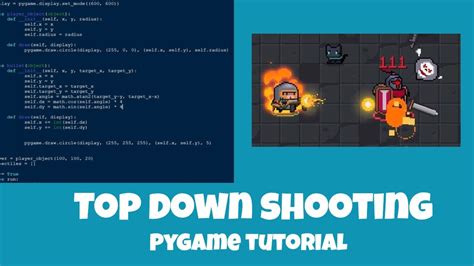 Pygame Tutorial Top Down Shooting Youtube