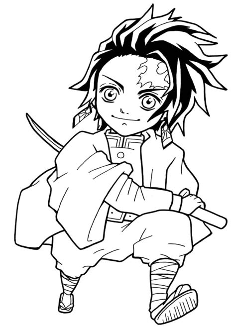 Demon Slayer Coloriages Tanjiro Coloriages Tanjiro Coloriages Porn