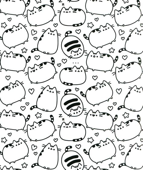 Pusheen Coloring Book Pusheen Pusheen The Cat Pusheen Coloring Pages