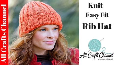 This pattern was inspired and adapted from this pattern. How to Knit an Easy Fit Ribbed Hat - Yolanda Soto Lopez ...
