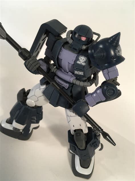 Hg Zaku Ii Black Tri Star Finally Added A Zaku To My Collection R