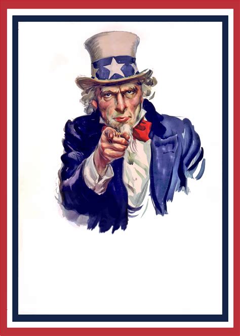 Uncle Sam Poster Clip Art Image Clipsafari
