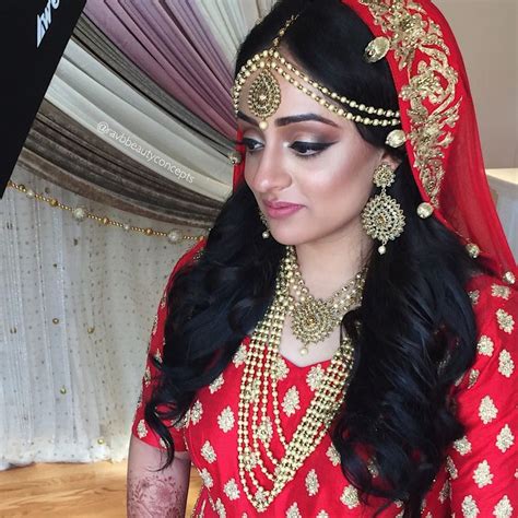 indian bridal makeup indian bridal hair bridal makeup bridal hair bridal up do indian bri