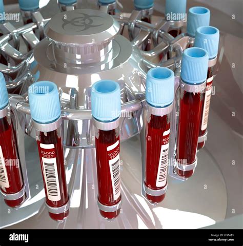 Blood Sample Centrifuge Hi Res Stock Photography And Images Alamy