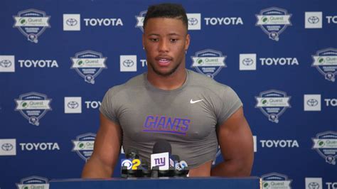 Rb Saquon Barkley On Watching Preseason Opener From The Sidelines