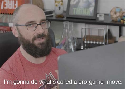 Vsauce Im Gonna Do Whats Called A Pro Gamer Move Meme Template