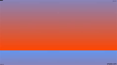 Wallpaper Linear Blue Orange Gradient 6495ed Ff4500 300°