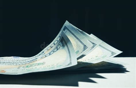 Stack Of United States One Hundred Dollar Bills Stock Image Image Of