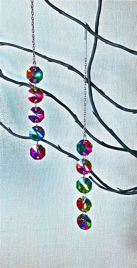 2 Rainbow Strand Hanging Crystals Wedding Tree By Uproardecor 800