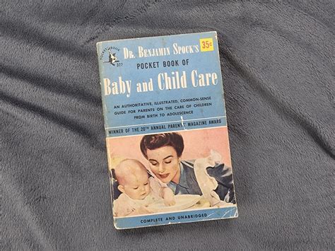 1951 Dr Benjamin Spocks Pocket Book Of Baby And Child Care Interesting