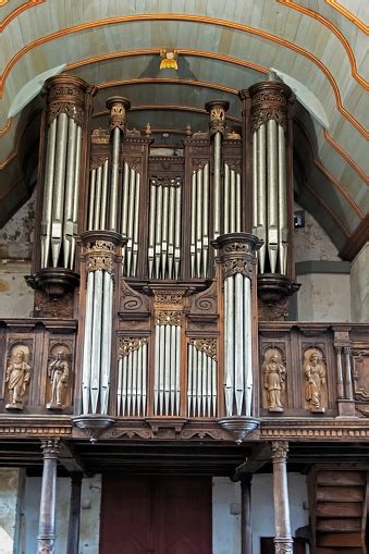Lampaulguimiliau Organ Buffet Of The Notredame Church Finistère