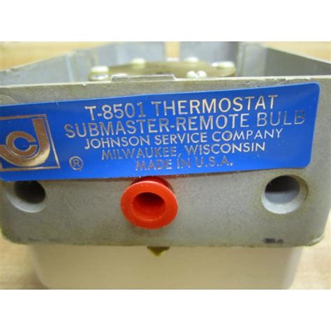 Johnson Control 27 1359 157 Thermostat T 8501 2 Mara Industrial