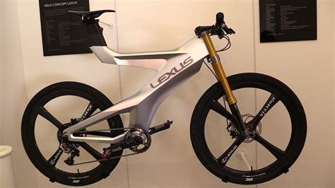 Check out 'future bike!' on indiegogo. 2015 Lexus Velo Concept Bicycle - Walkaround - 2014 Paris ...