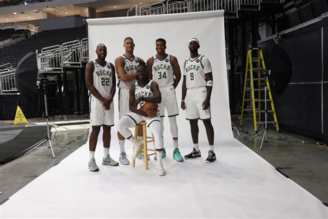 In Photos: Behind The Scenes of Bucks Media Day Photo Gallery | NBA.com