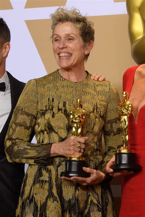 Oscars 2018 Frances Mcdormand Se Lleva El Premio A La Mejor Actriz