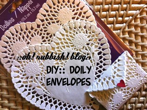 Diy Heart Doily Crafts Turn A Heart Into An Envelope Valentine