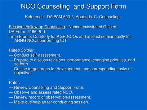 Ppt Introduction To The New Nco Counseling And Support