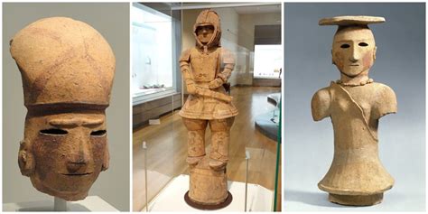 Haniwa Funerary Objects Built For The Japanese Elite During The 4th To
