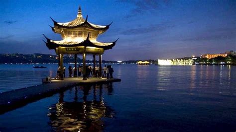 Hangzhou West Lake Night China Hd1080p Youtube