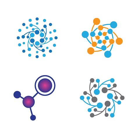 Molecule Logo Images 2213534 Vector Art At Vecteezy