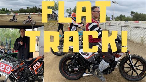 Thrilling Flat Track Motorcycle Event Behind The Scenes In Super