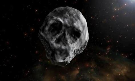 Asteroid Halloween Berbentuk Tengkorak Lintasi Bumi November Tekno