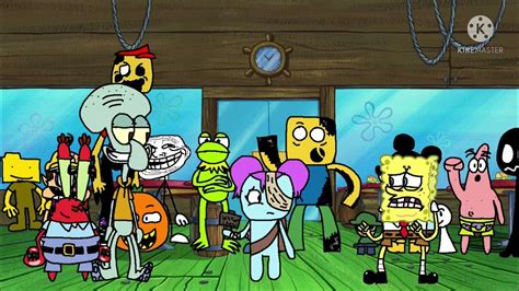 Fnf Vs Spongebob Squarepants Concept Mr Krabs And Squidward Vs
