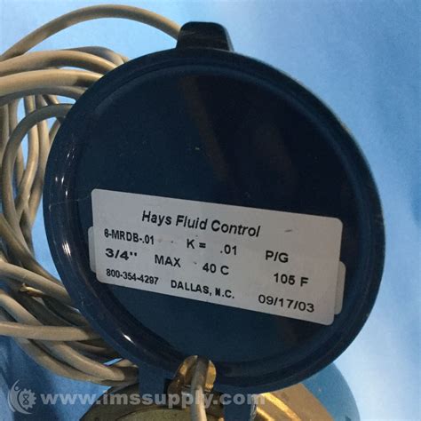 Hays Fluid Control 6 Mrdb 1 34 Pulse Flow Meter Ims Supply