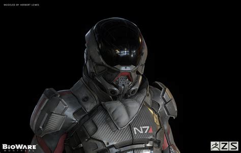 Mass Effect Andromedas Main Character Looks Like A Mass