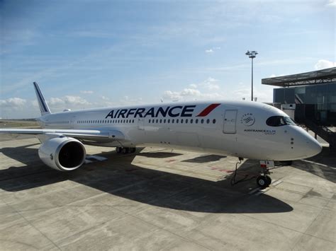 Air France Takes Delivery Of A First Airbus A350 900