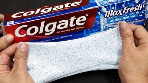 Maybe you would like to learn more about one of these? DIY Slime Colgate Toothpaste and Glue, Without Borax ...
