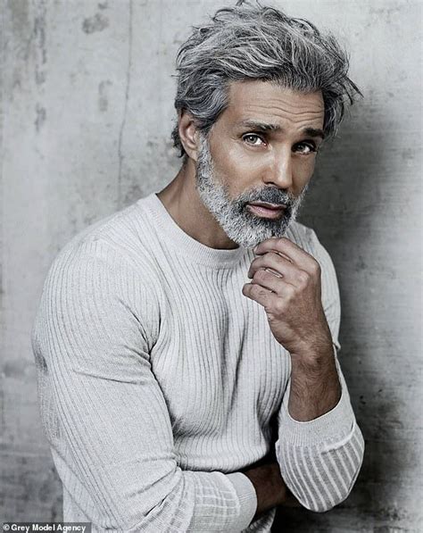 Male Models Over 50 Reveal Their Experiences Grey Hair Men Older Mens Hairstyles Grey Beards