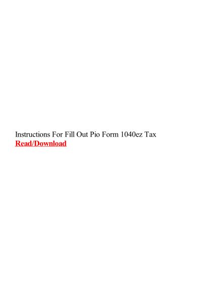 13 Form 1040ez Free To Edit Download And Print Cocodoc