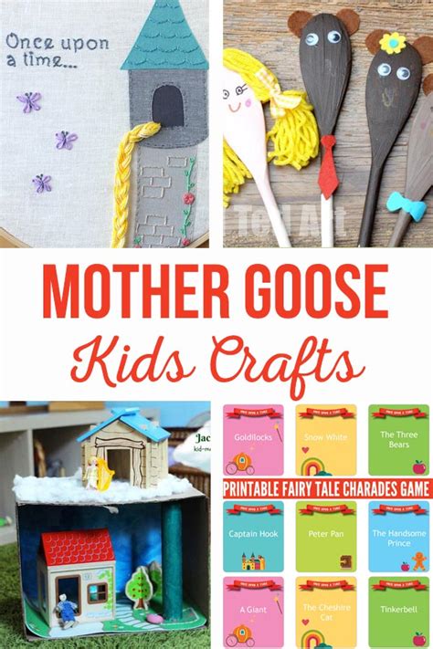 Mother Goose Kids Crafts The Crafting Chicks
