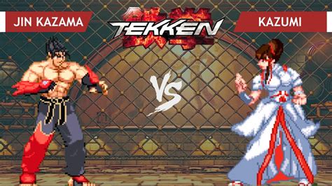 Tekken Mugen Jin Kazama Vs Kazumi Mishima Fight Tekken3 Tekken